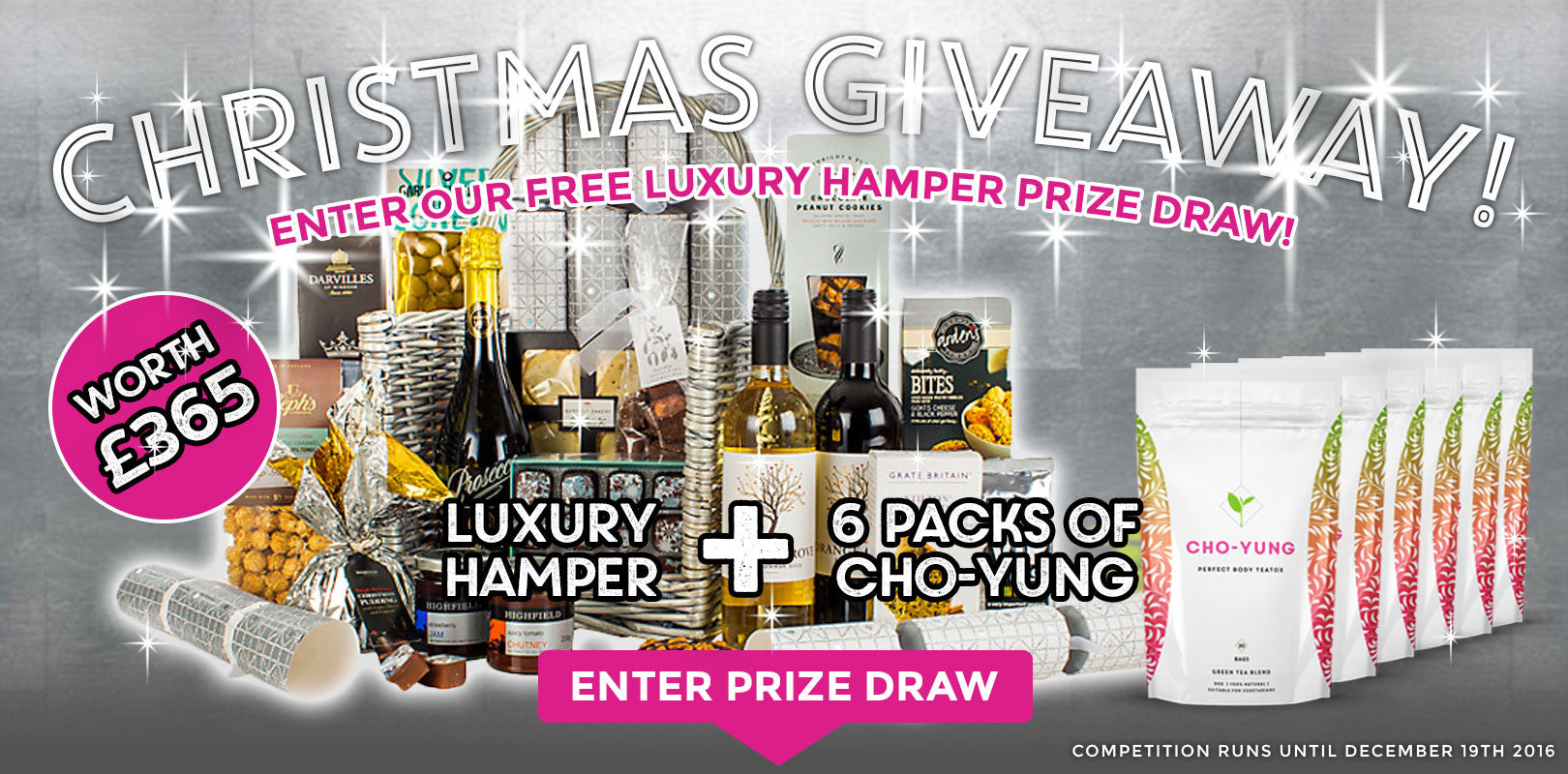 WIN a Luxury Christmas Hamper! FREE Prize Draw!