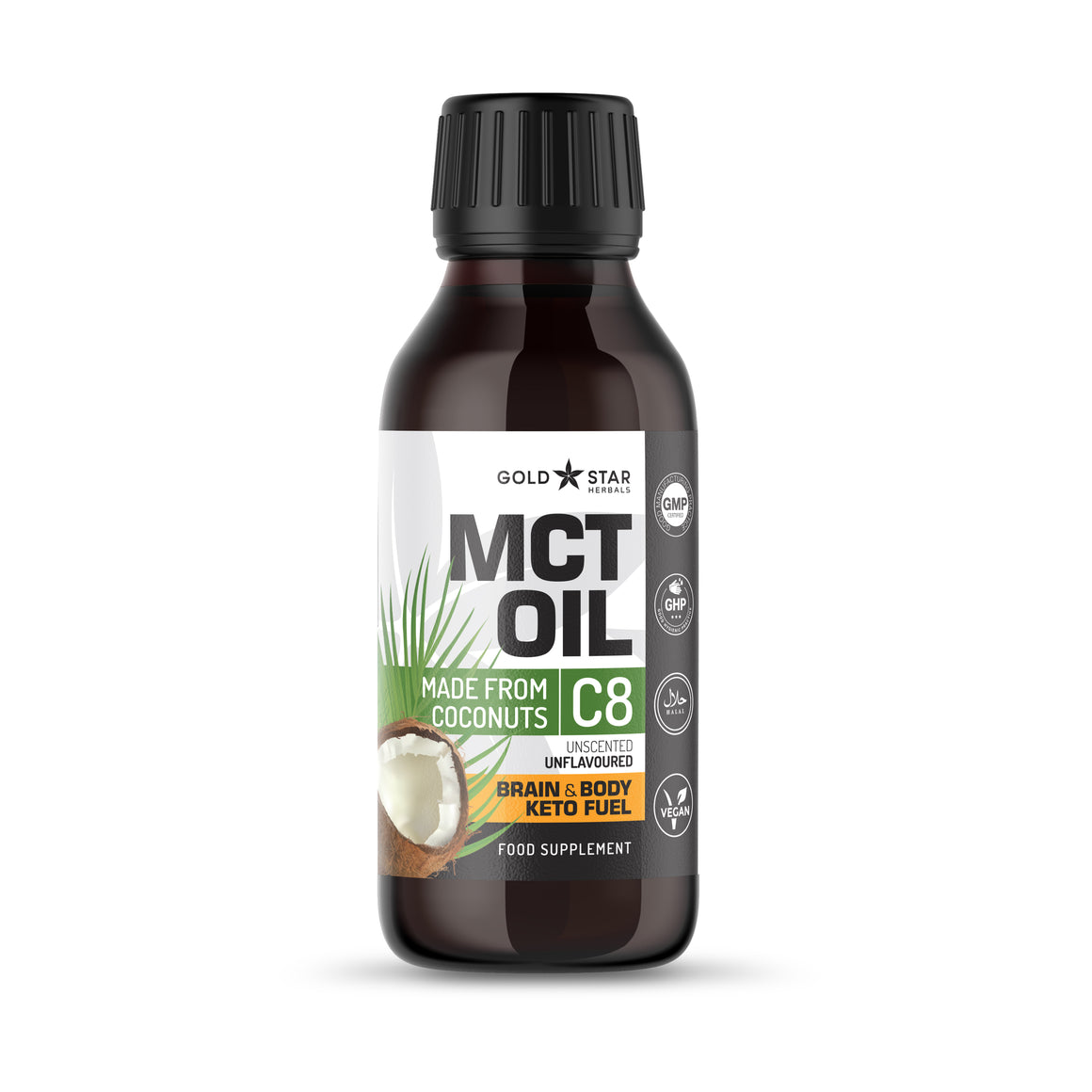 MCT Oil - 100 Percent MCT Oil - Medium-Chain Triglycerides